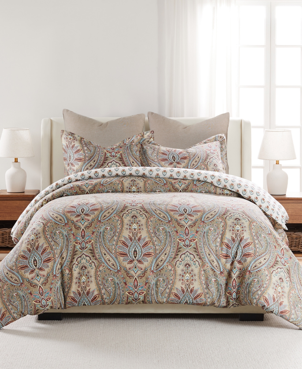 Levtex Kasey Reversible 2-pc. Duvet Cover Set, Twin/twin Xl In Multicolor