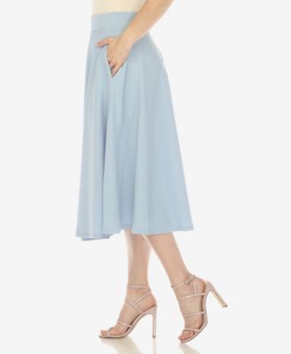 Women's Flared Skirt with Pockets