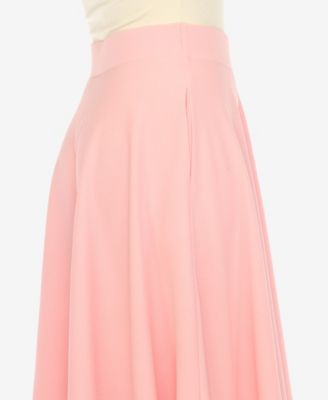 Women's Flared Skirt with Pockets