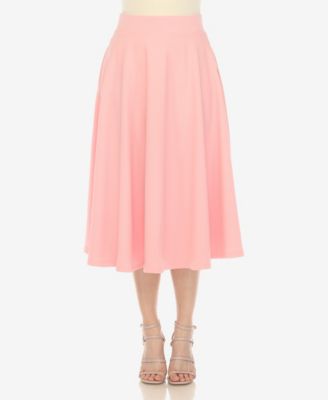 Women's Flared Skirt with Pockets