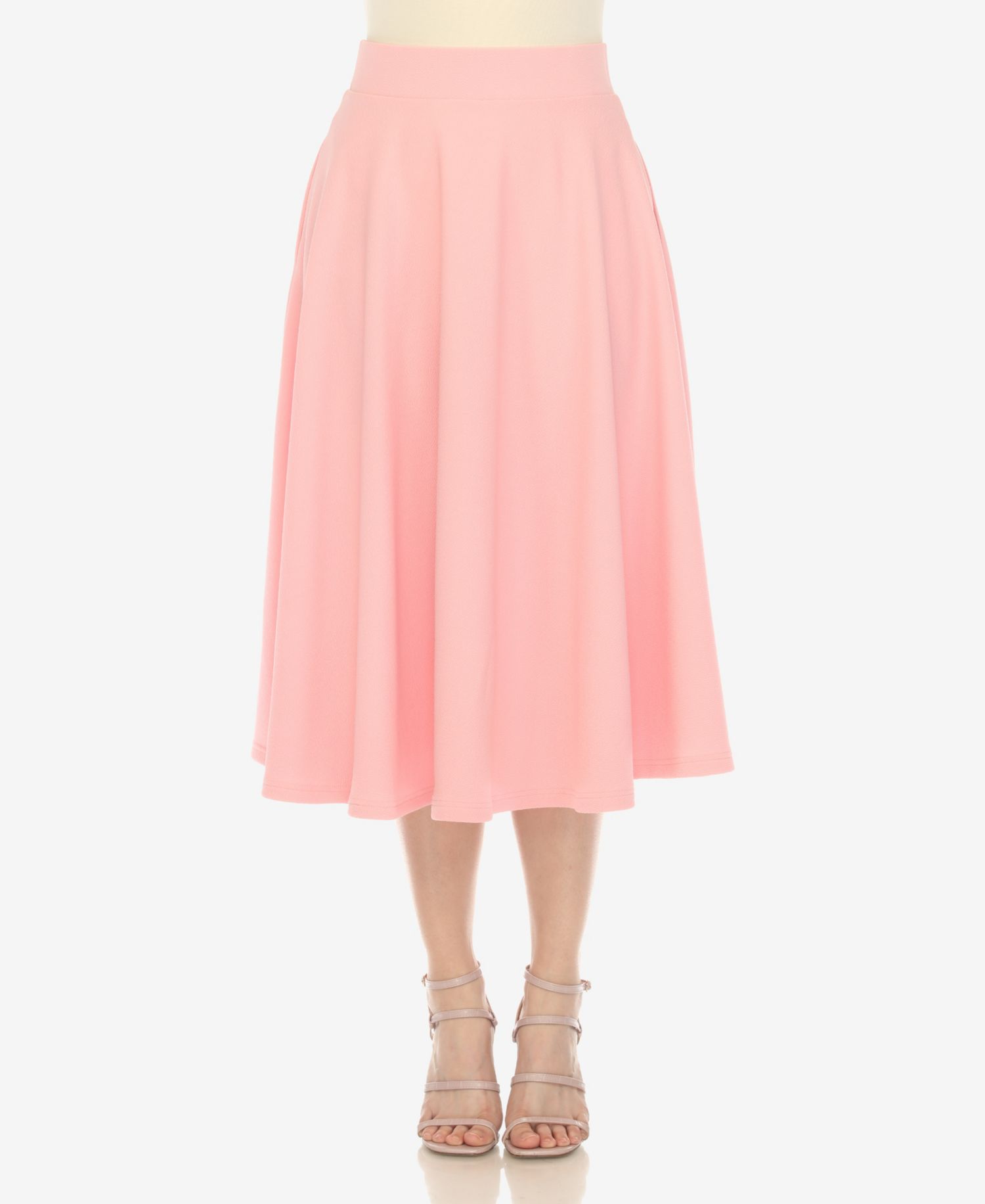 Women's Flared Skirt with Pockets