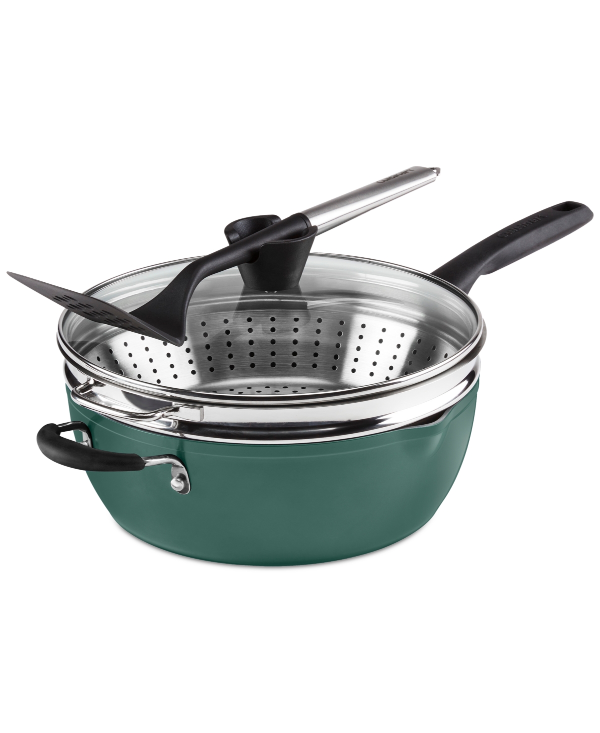 Cuisinart Ceramic Nonstick Preferred Pan 4-pc. Set In Sage Green