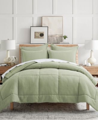 Levtex Mills Waffle Textured Comforter Sets - Macy's