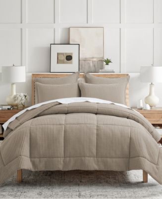 Levtex Mills Waffle Textured Comforter Sets - Macy's