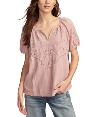 Women's shops short sleeve peasant s