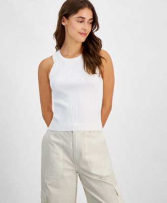 White calvin klein top womens hotsell