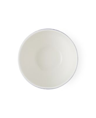 Blue Italian Brocato Rice Bowls, Set of 4