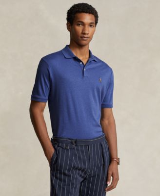 Men's Classic-Fit Soft Cotton Polo Shirt