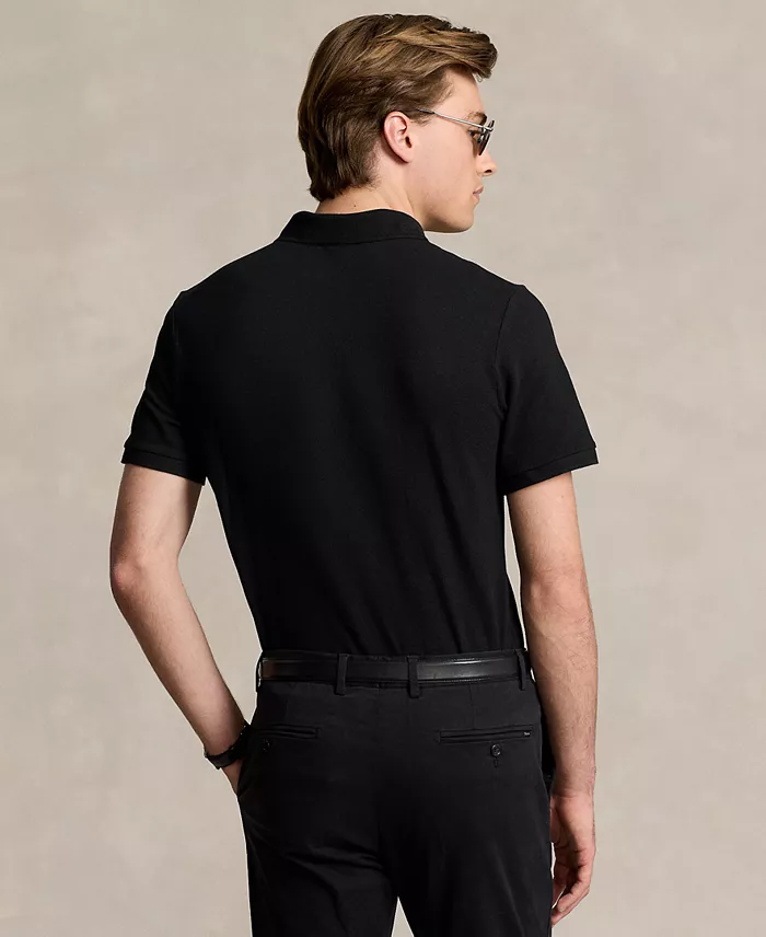 Men's Classic-Fit Mesh Polo Shirt - thumbnail 4