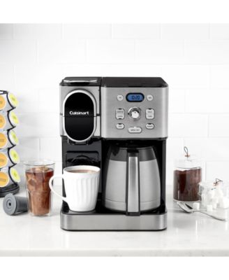 Coffee Center 10-Cup Thermal Coffeemaker and Single-Serve Brewer, SS-21 