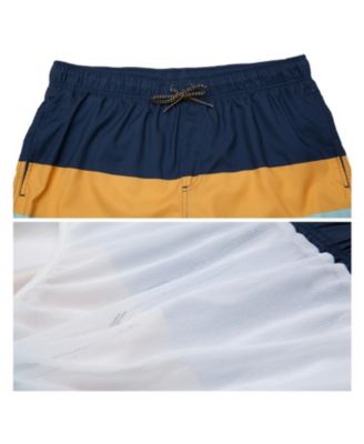 Men's 8" Mesh Lined Swim Trunks, up to Size 2XL