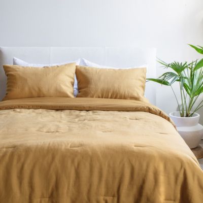 French Linen Comforter & Sham Set