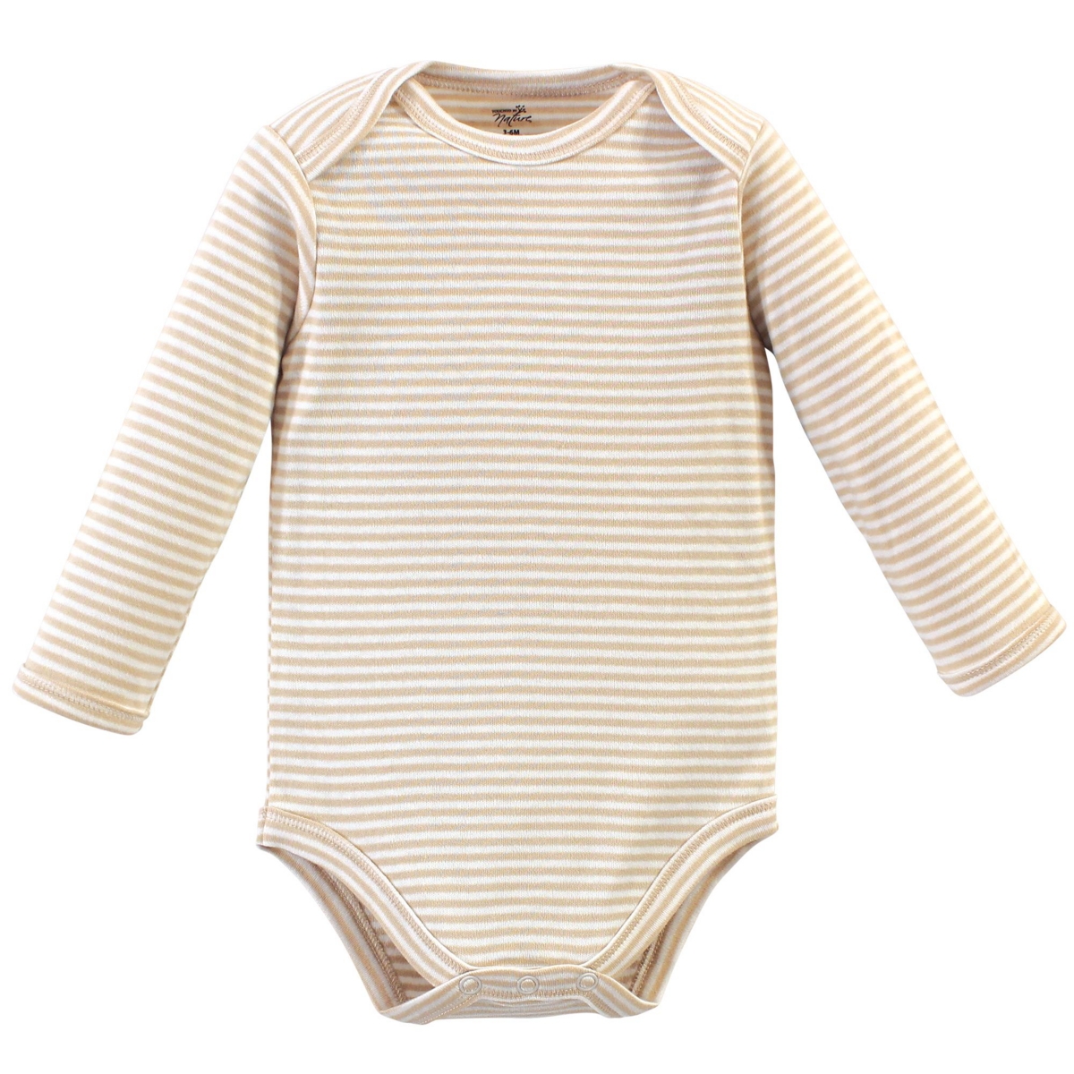 Touched by Nature Baby Boys Baby Organic Cotton Long-Sleeve Bodysuits 5pk,- Moose