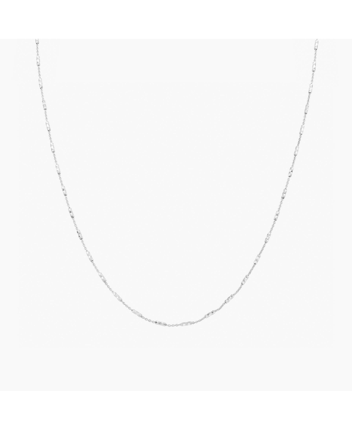 Juliana Basic Chain Necklace - Silver