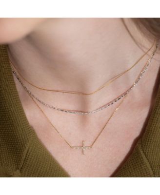 Sterling Silver Sharon Basic Chain Necklace