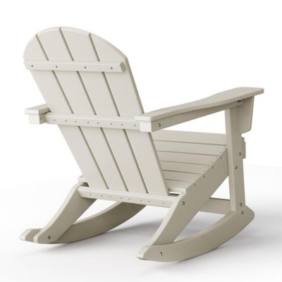 Outdoor Patio Porch Rocking Adirondack Chair (Set of 2)