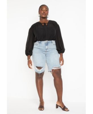 Women's Plus Size City Shorts