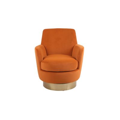 Velvet Swivel Accent Chair