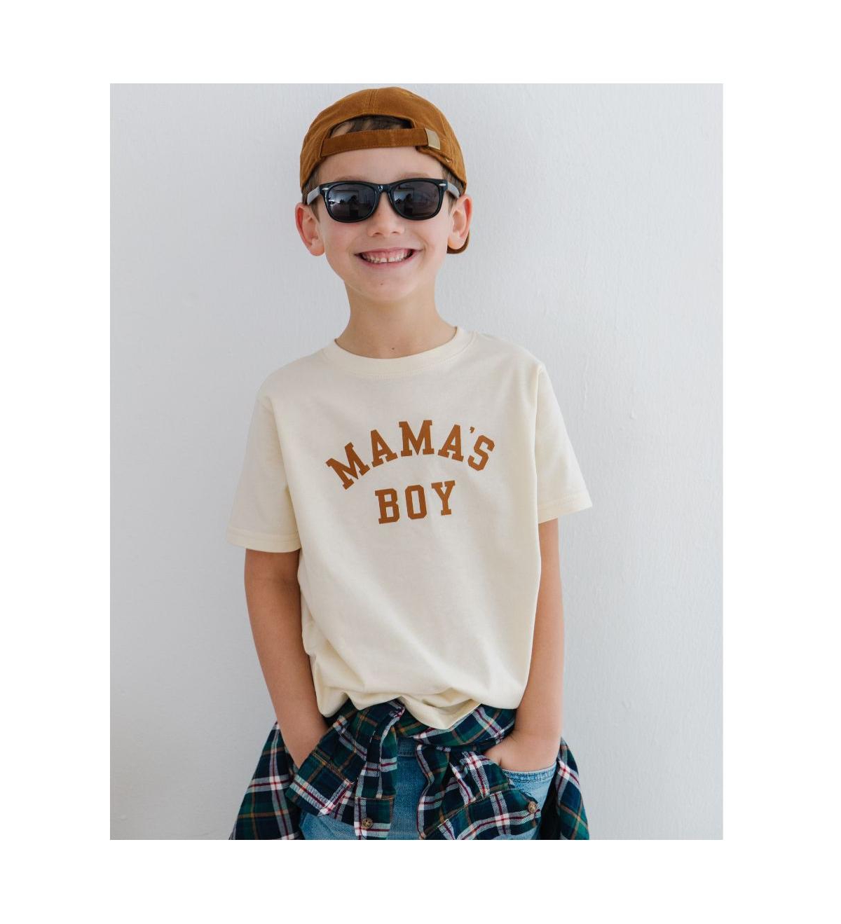 Sweet Wink Toddler Boys Mama's Short Sleeve T-Shirt