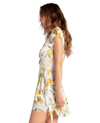 Women's Love Shack Mini Wrap Dress