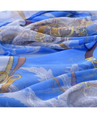 Alessandra - Long Sheer Silk Scarf for Women