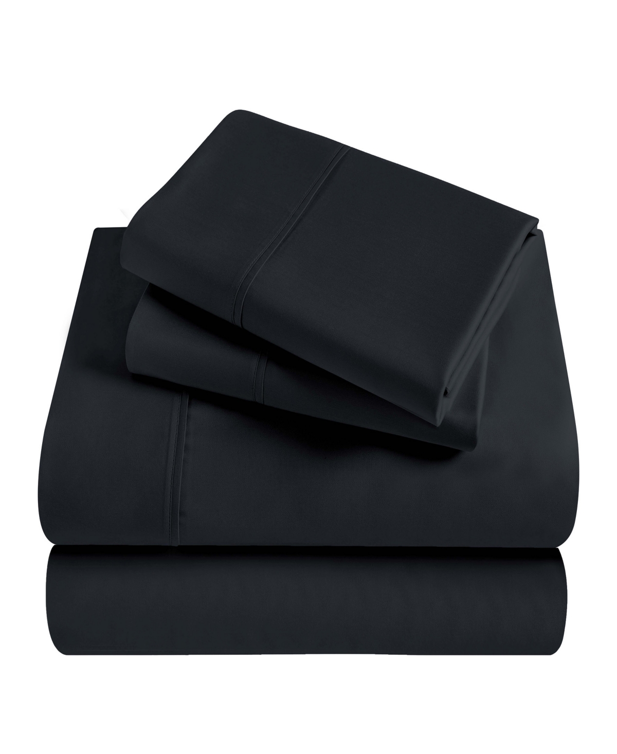 Superior Modal From Beechwood 300 Thread Count Lightweight Cooling Solid Deep Pocket Bed Sheet Set,