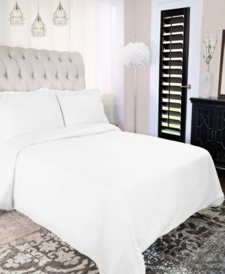 300-Thread Count Crisp Cotton Percale Lightweight 2-Pc. Duvet Cover Set, Twin