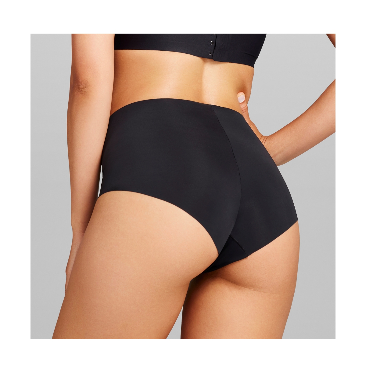 Siella Women's Microfiber High Waist Pantie