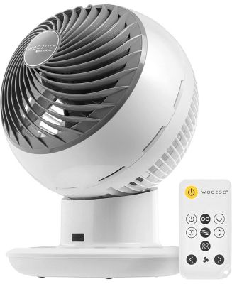 IRIS USA WOOZOO Fan with Remote, Oscillating Fan, Desk Fan, Table Air ...