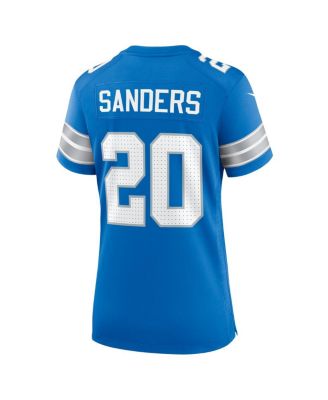 Women's Barry Sanders Detroit Lions Retired Player Game Jersey