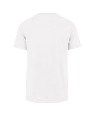 47 Men's White Miami Dolphins Flag Script Franklin T-Shirt