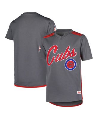 Stitches Youth Charcoal Chicago Cubs Team V Neck Jersey Macy s