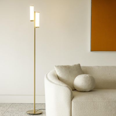 Gemini Dimmable LED Modern Tree Floor Lamp (64")