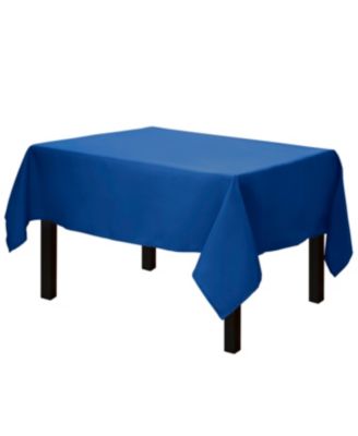 Square Tablecloth - 52 x 52 Inch - Heavy Duty Washable Polyester - For Small Square or Round Tables