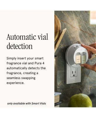 Smart Home Fragrance Device Starter Set 4 - Scent Diffuser for Home - Includes Fragrance Aroma Diffuser - Tommy Bahama Maui Mango and Signature Island Blend Scent Refills