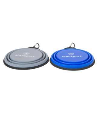 Collapsible Silicon Travel Bowls - 2 Pack