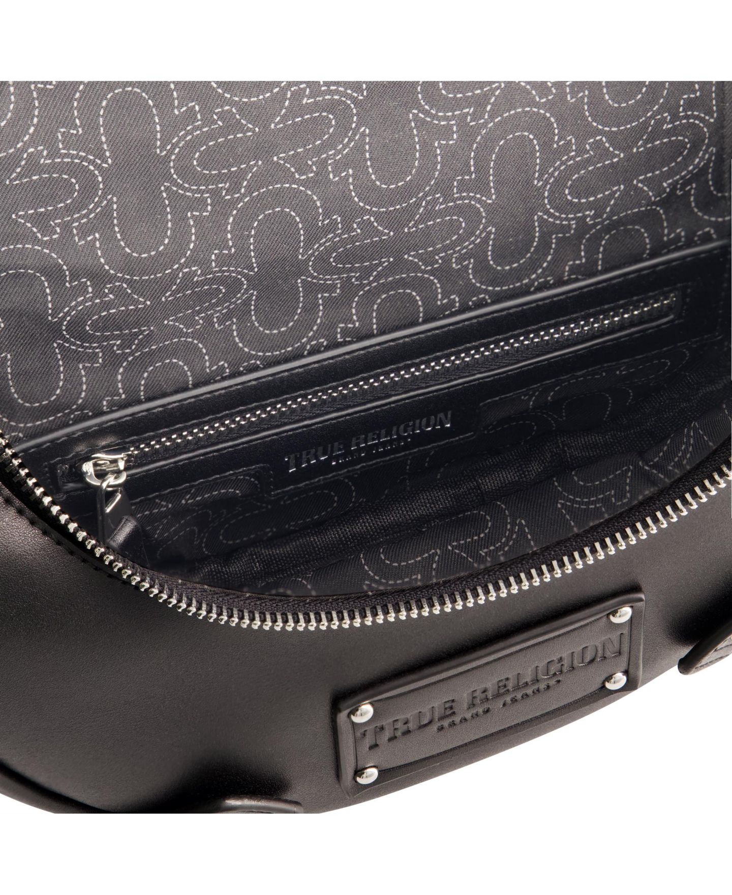 Женская сумка True Religion Chain Handle Hobo, цвет: Чёрный — фото 3