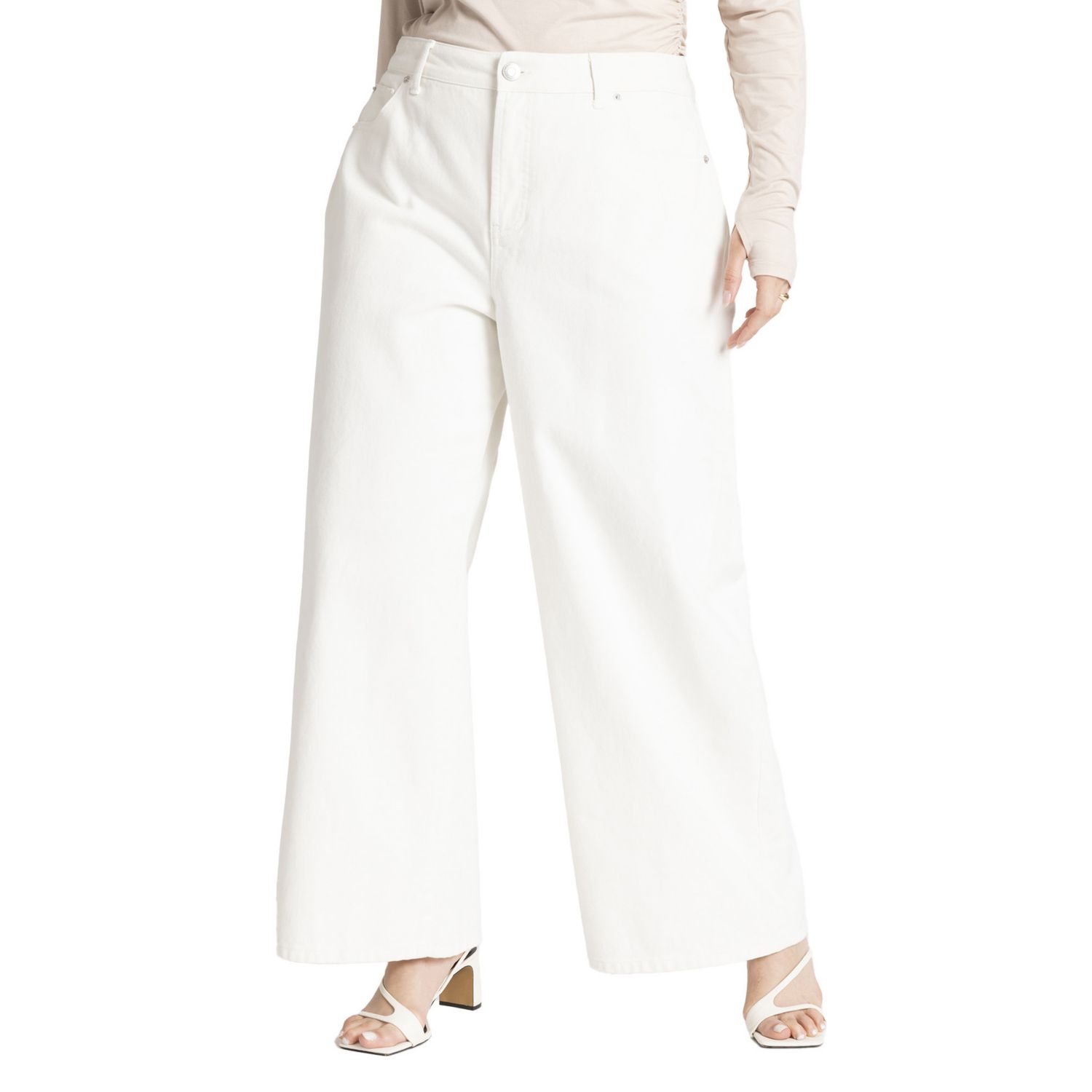 Women's The Yvette Rigid Wide Leg Jean