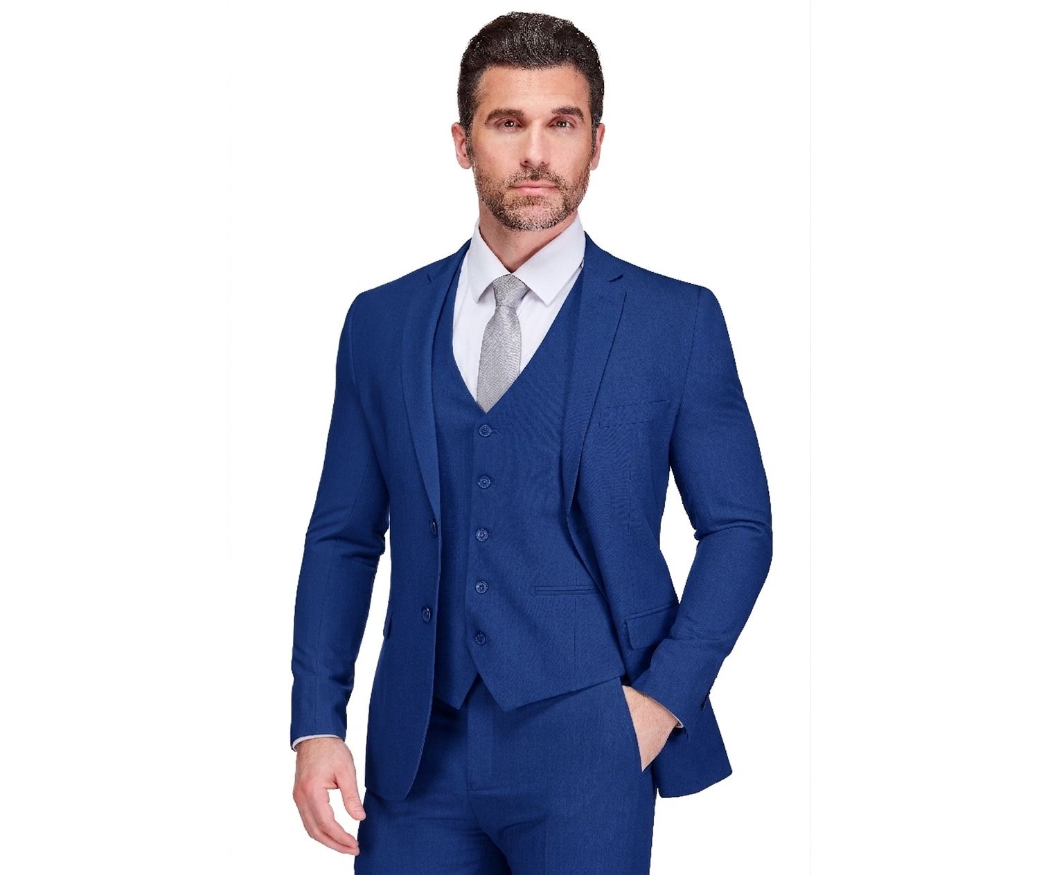 Men's Skinny Fit 3-Piece Suit