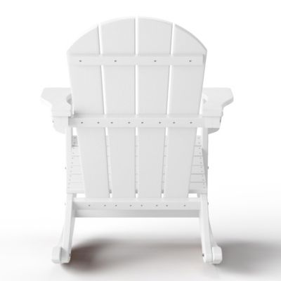 Outdoor Patio Porch Rocking Adirondack Chair (Set of 2)
