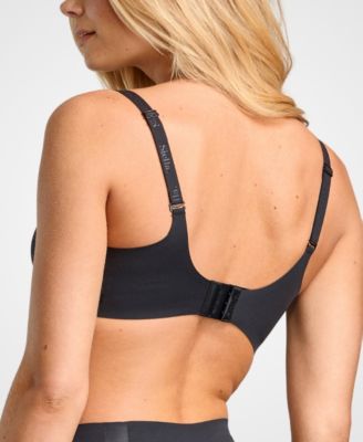 Women's Wireless Second-skin Stretch No-Show V-Neck Bra