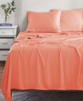 300-TC Cooling Modal Solid Deep Pocket Sheet Set, King