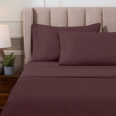 1000-Thread Count Egyptian Cotton Deep Pocket 4-Pc. Sheet Set,Queen Size
