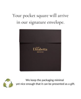 Men's Pascal - Double Sided Silk Pocket Square for Men