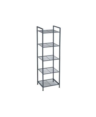 Slickblue Black 5-tier Metal Storage Rack For Kitchen - Macy's