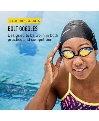 Bolt Anti-Fog Goggles with UV Protection, Adjustable Fit for Women and Men