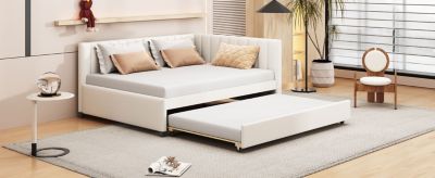Upholstered Daybed & Trundle bed Frame