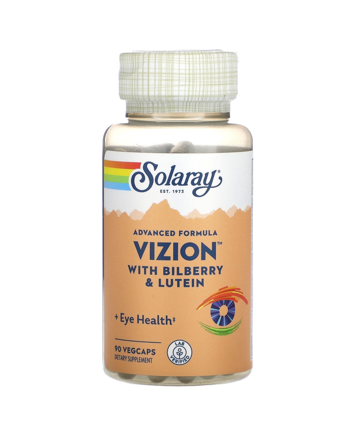 Advanced Formula Vizion with Blueberry & Lutein - 90 VegCaps - Assorted Pre-pack (See Table