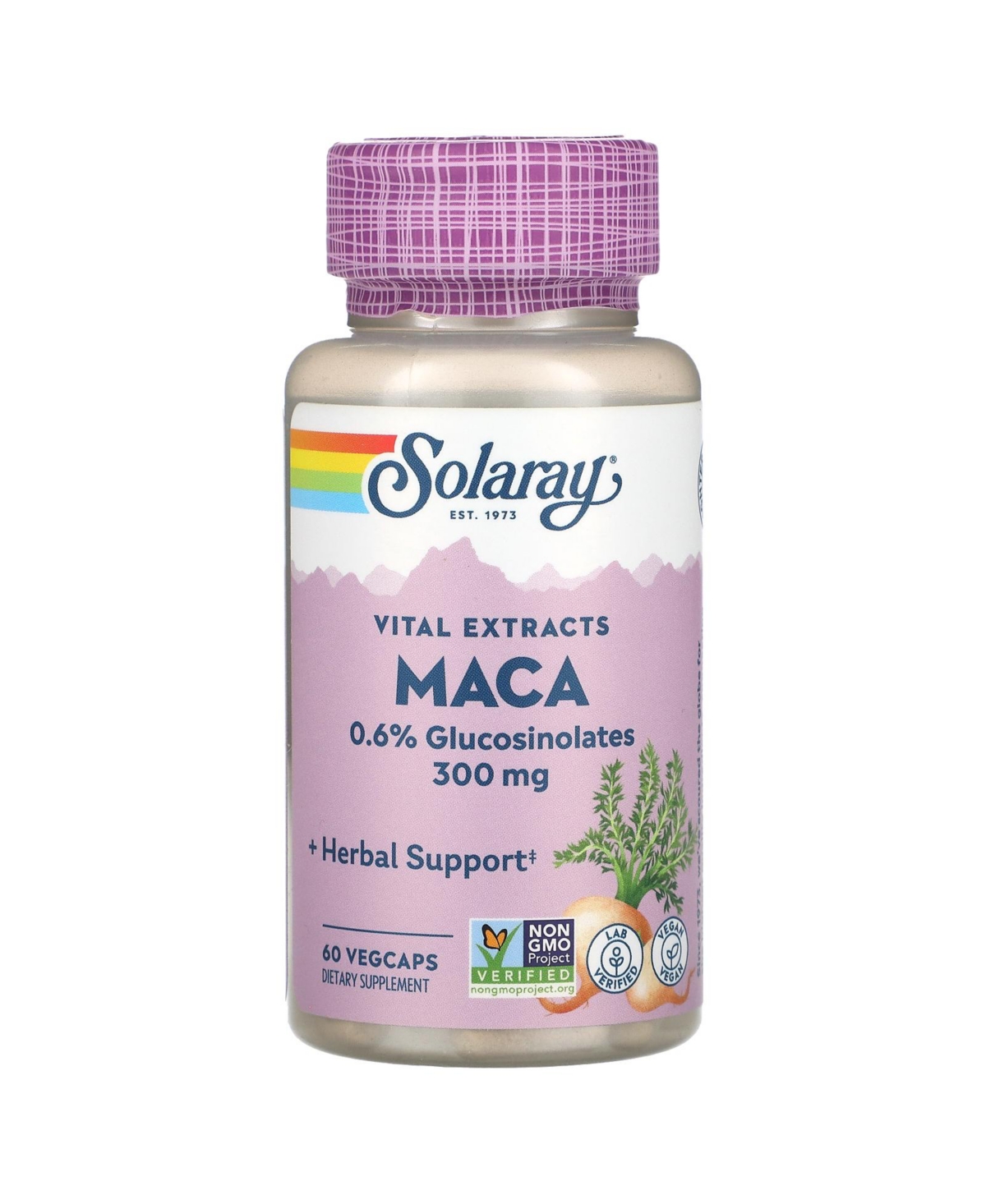 Vital Extracts Maca 300 mg - 60 VegCaps - Assorted Pre-pack (See Table