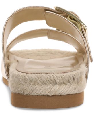 Women's Milaa Buckled Footbed Sandals, Created for Macy's